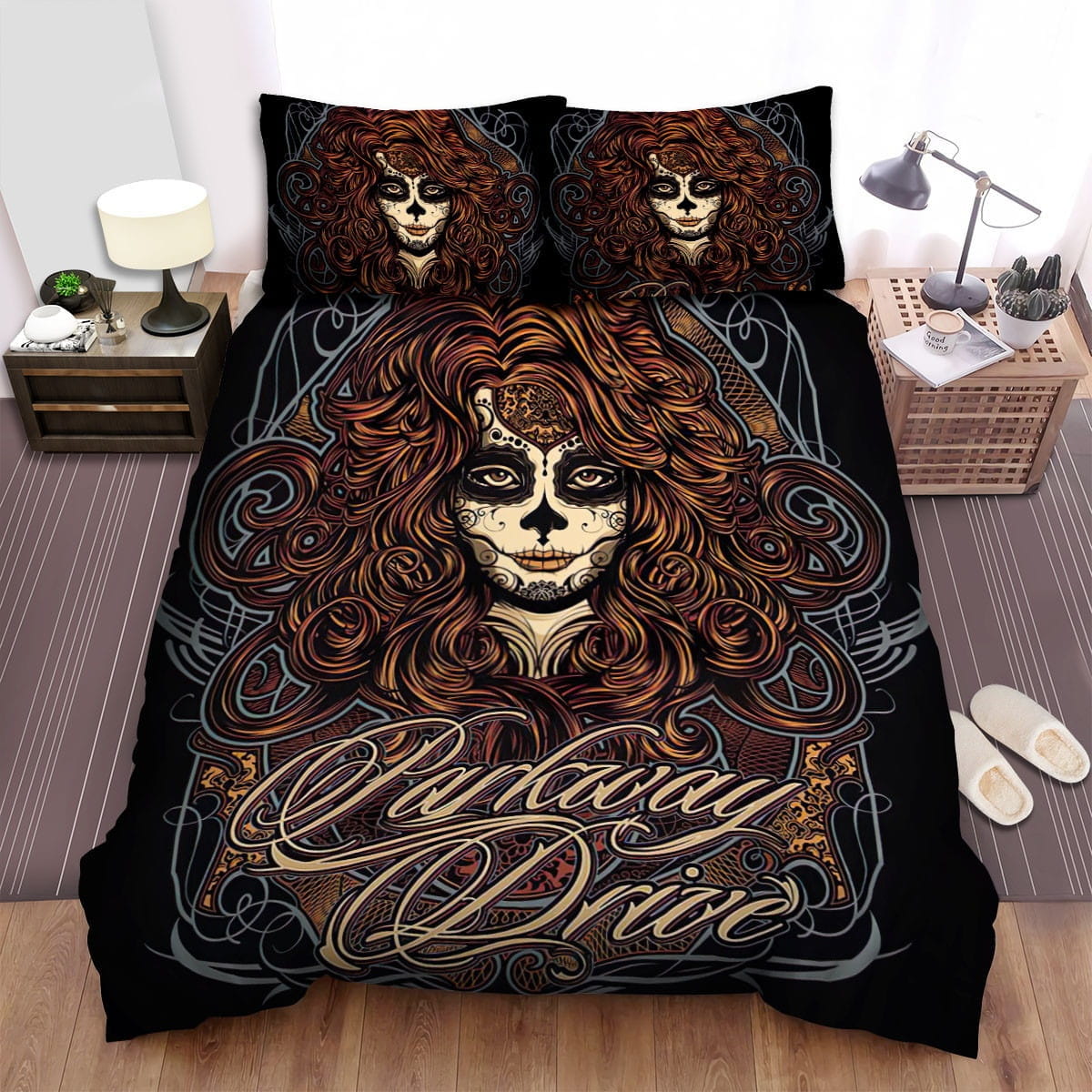 Parkway Drive Band Magical Bedding Sets, Flatsheet Gift For Wife, Husband, Besties