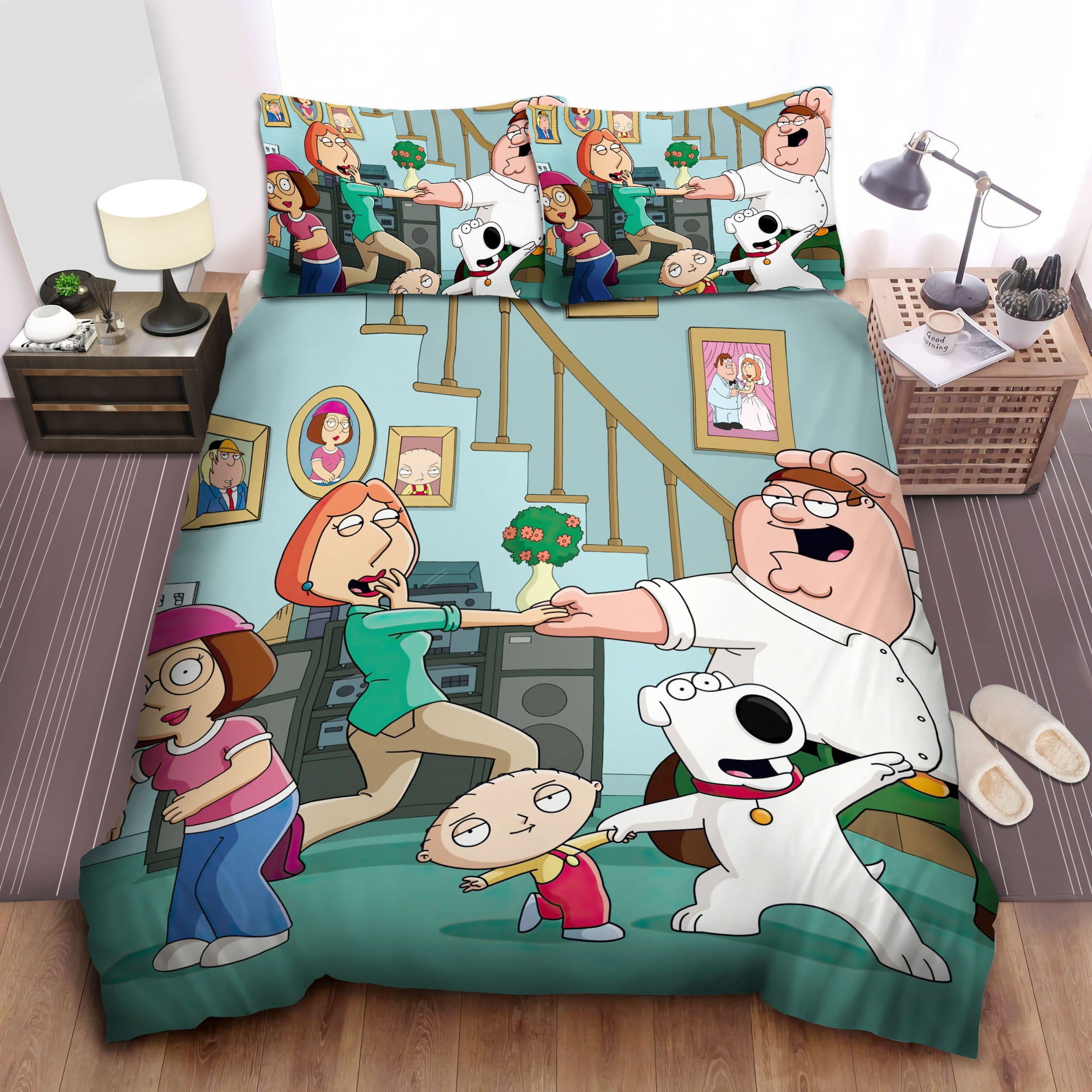 Party In Living Room Bedding Sets Duvet Cover, Flatsheet, Pillowcases For Every Bedroom