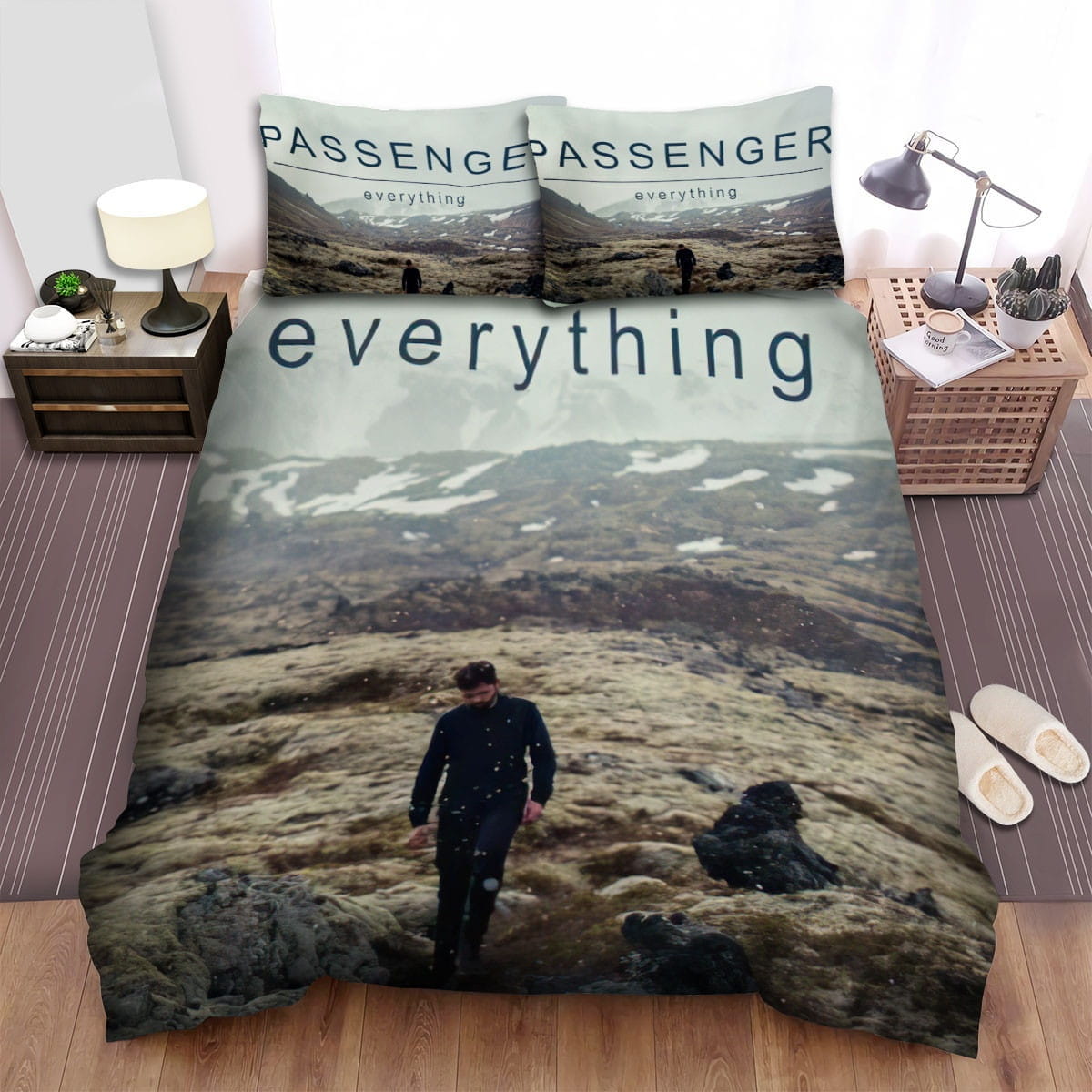 Passenger Everything Bedding Sets Duvet Cover, Flatsheet, Pillowcases Perfect Gift For Fans