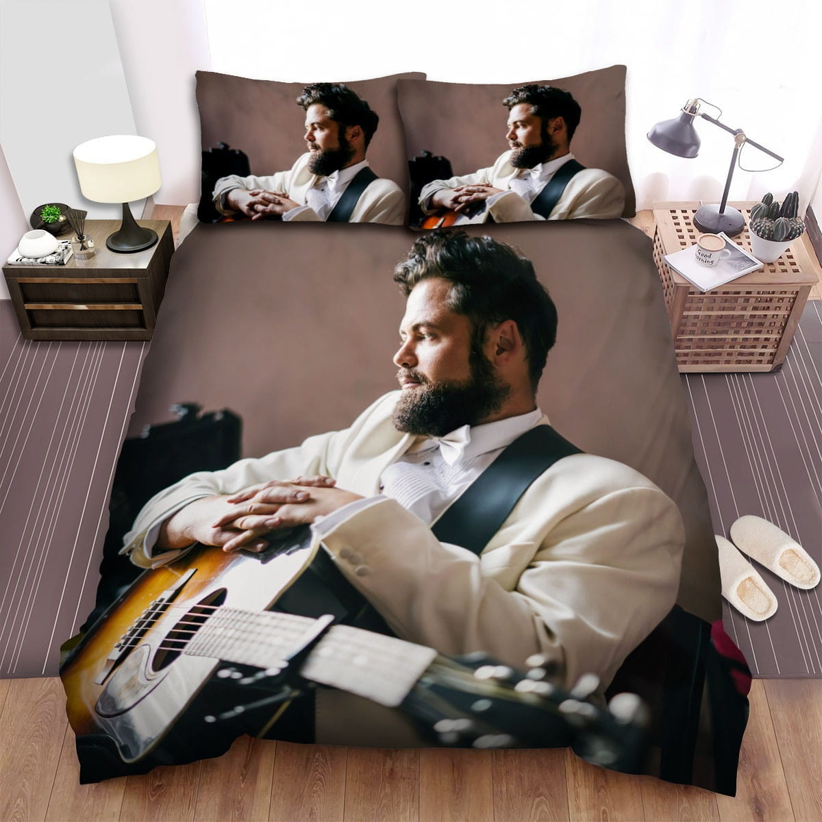 Passenger Photo Bedding Set, Gift For Christmas, Birthday, Thanksgiving