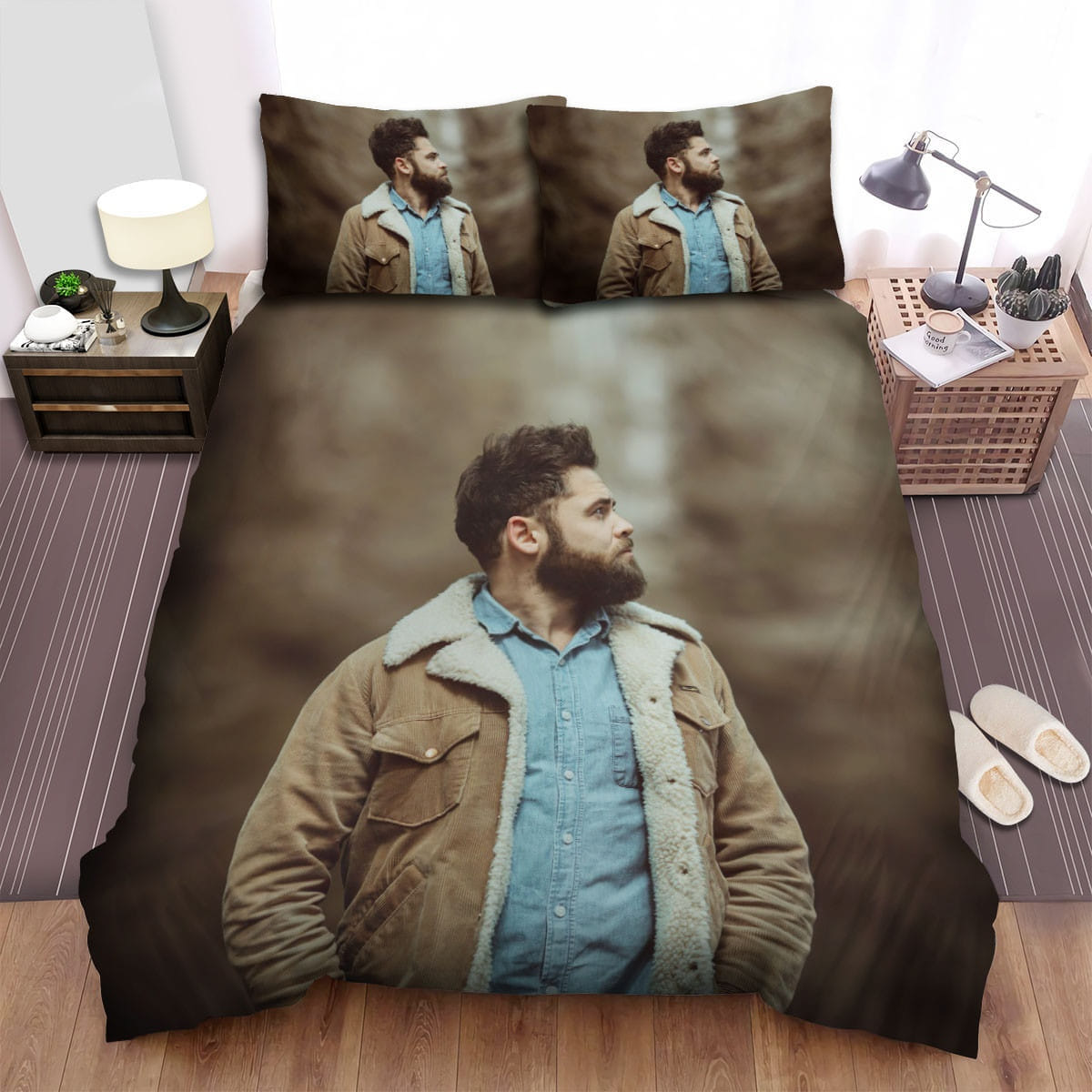Passenger Portrait Bedding Sets Duvet Cover, Flatsheet, Pillowcases For Every Bedroom