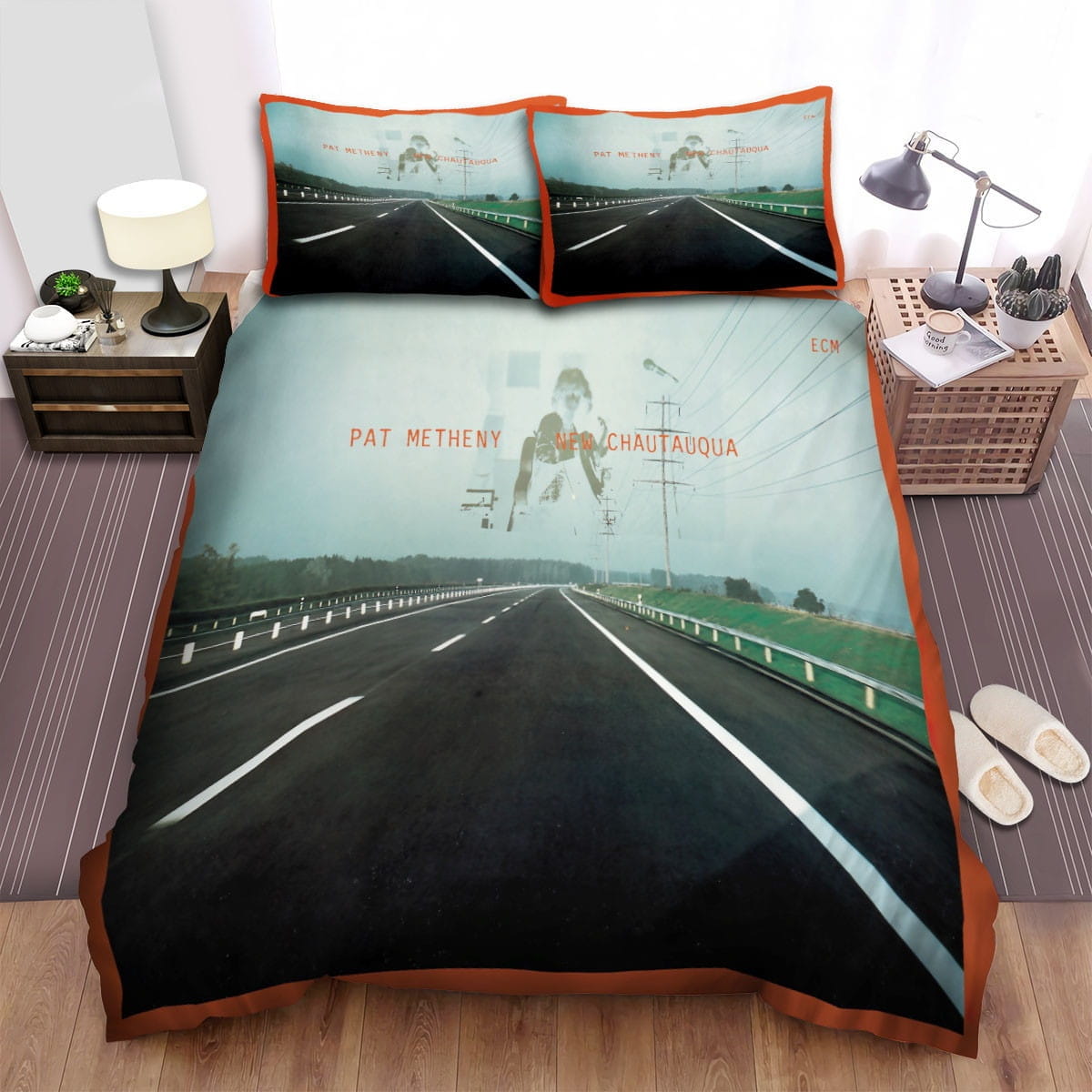 Pat Metheny New Chautauqua Bedding Sets Duvet Cover, Flatsheet, Pillowcases Perfect Gift For Fans