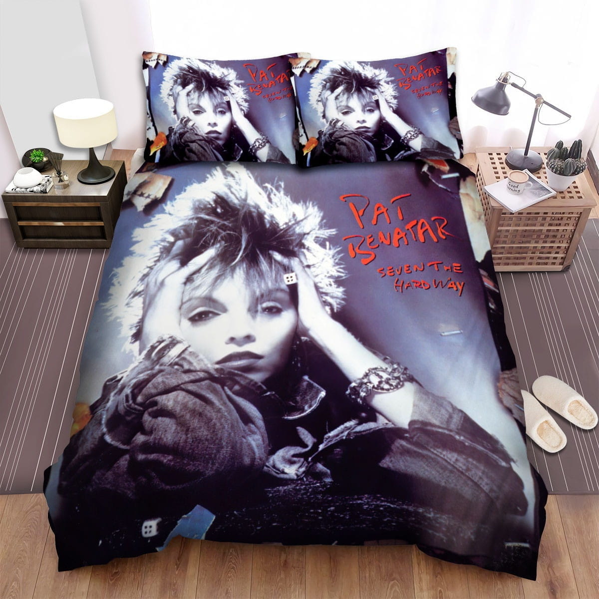 Pat Benatar Bedding Sets Duvet Cover, Flatsheet, Pillowcase For Your Lover