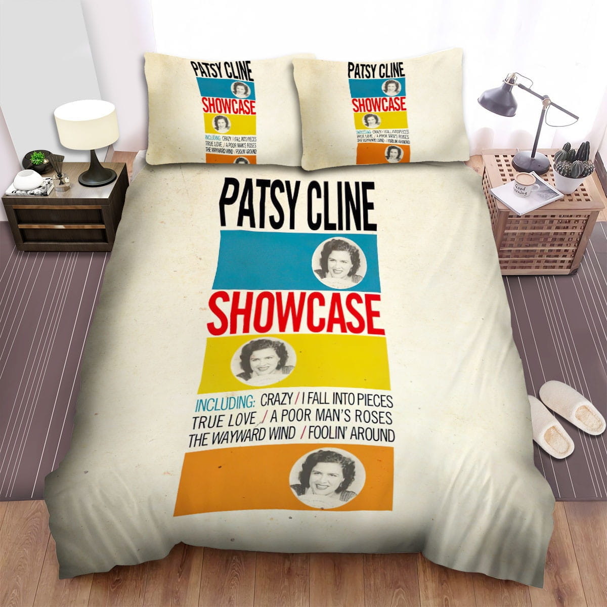 Patsy Cline Showcase Bedding Sets Duvet Cover, Flatsheet, Pillowcase For Your Lover