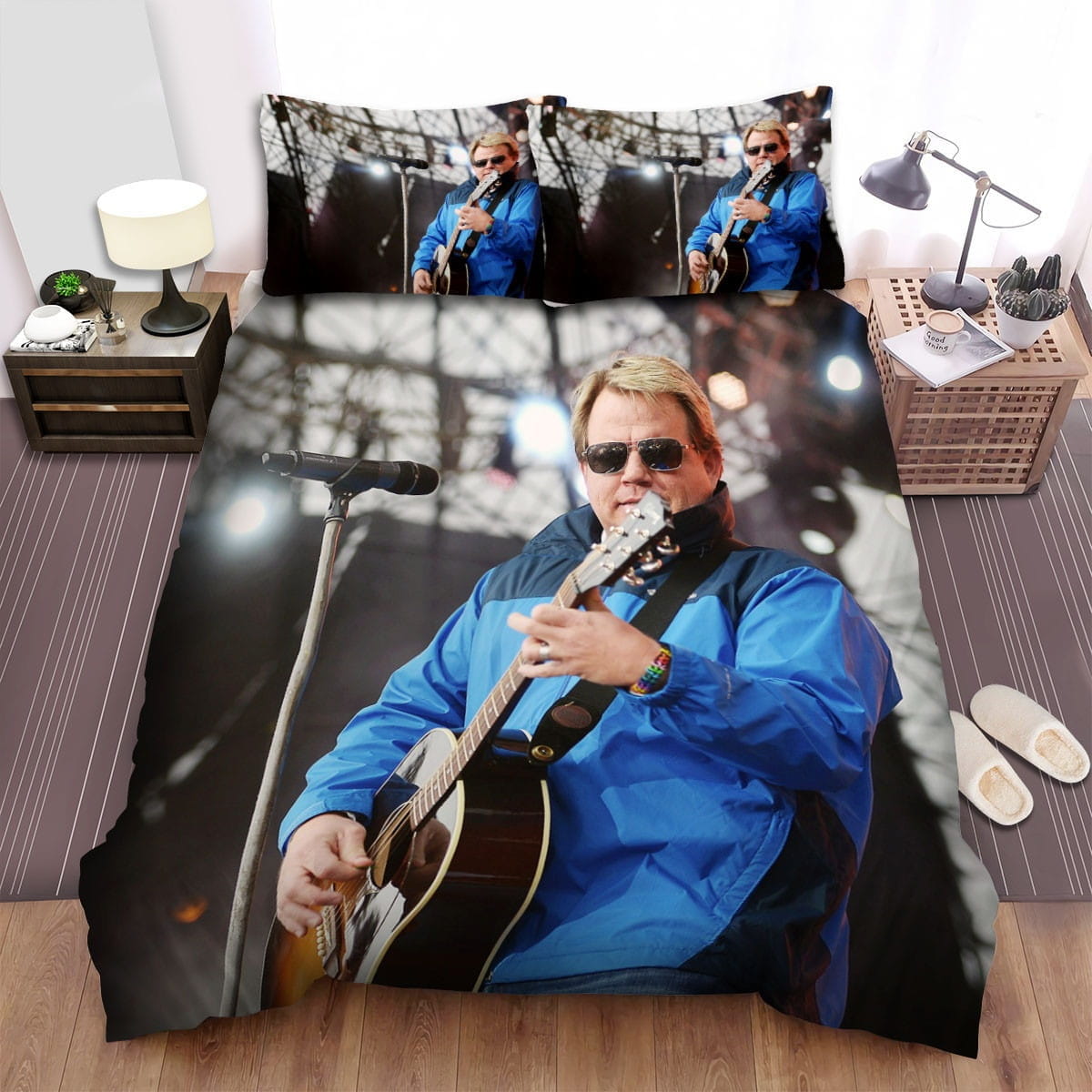 Pat Green Singing Bedding Set, Gift For Christmas, Birthday, Thanksgiving