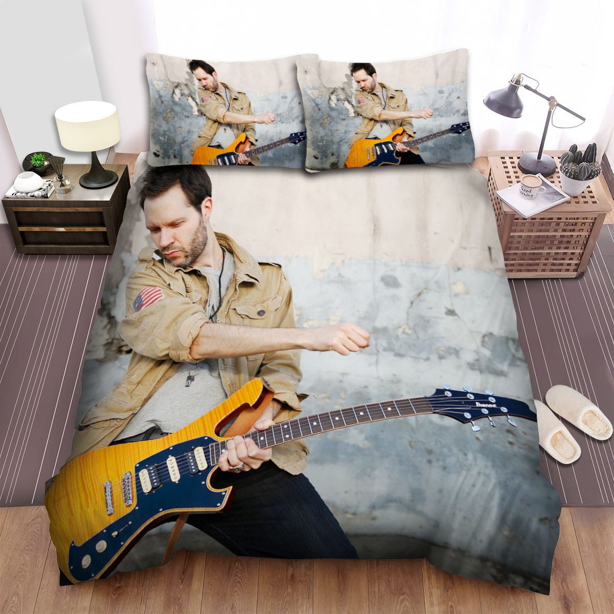 Paul Gilbert Break Wall Bedding Sets Duvet Cover, Flatsheet, Pillowcases For Every Bedroom