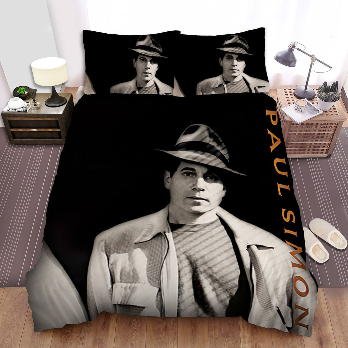 Paul Simon Bedding Sets, Flatsheet Gift For Christmas, Thanksgiving, Halloween