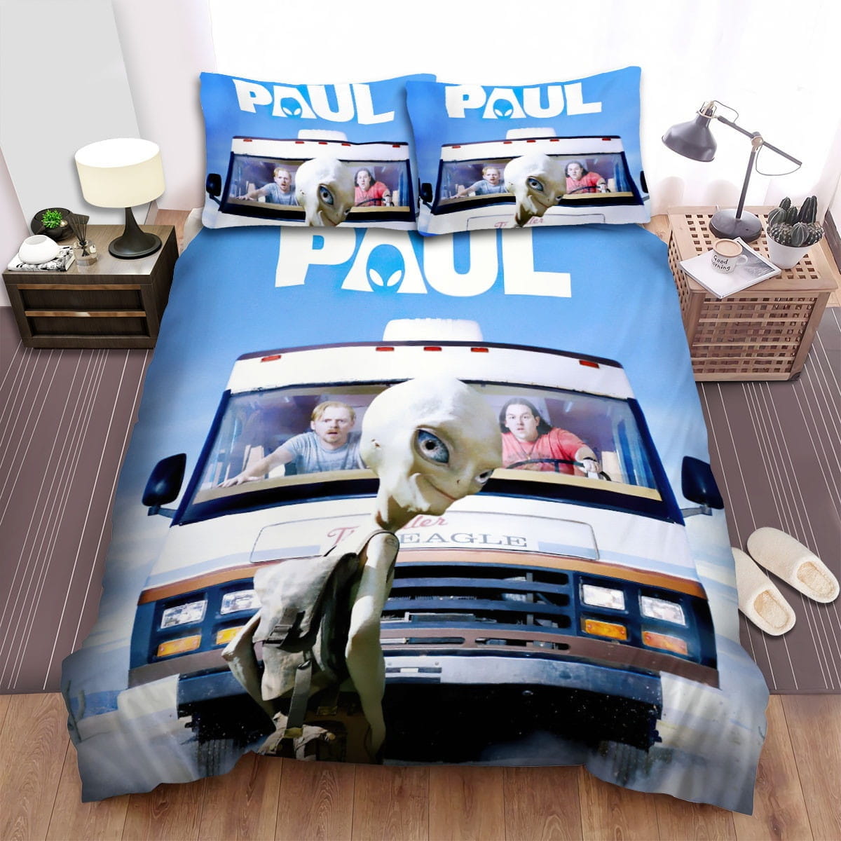Paul Movie Poster 1 Bedding Sets Duvet Cover, Flatsheet, Pillowcases For Every Bedroom