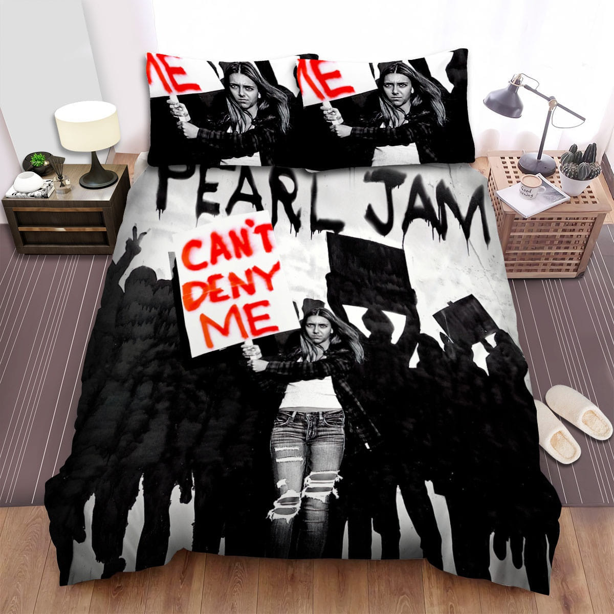 Pearl Jam Can-t Deny Me Bedding Set, Gift For Christmas, Birthday, Thanksgiving