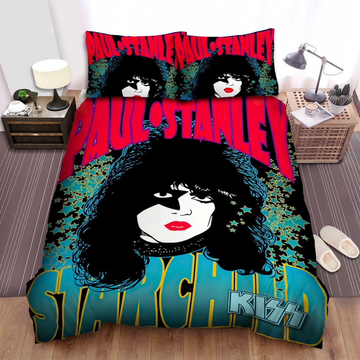 Paul Stanley Bedding Set, Gift For Christmas, Birthday, Thanksgiving