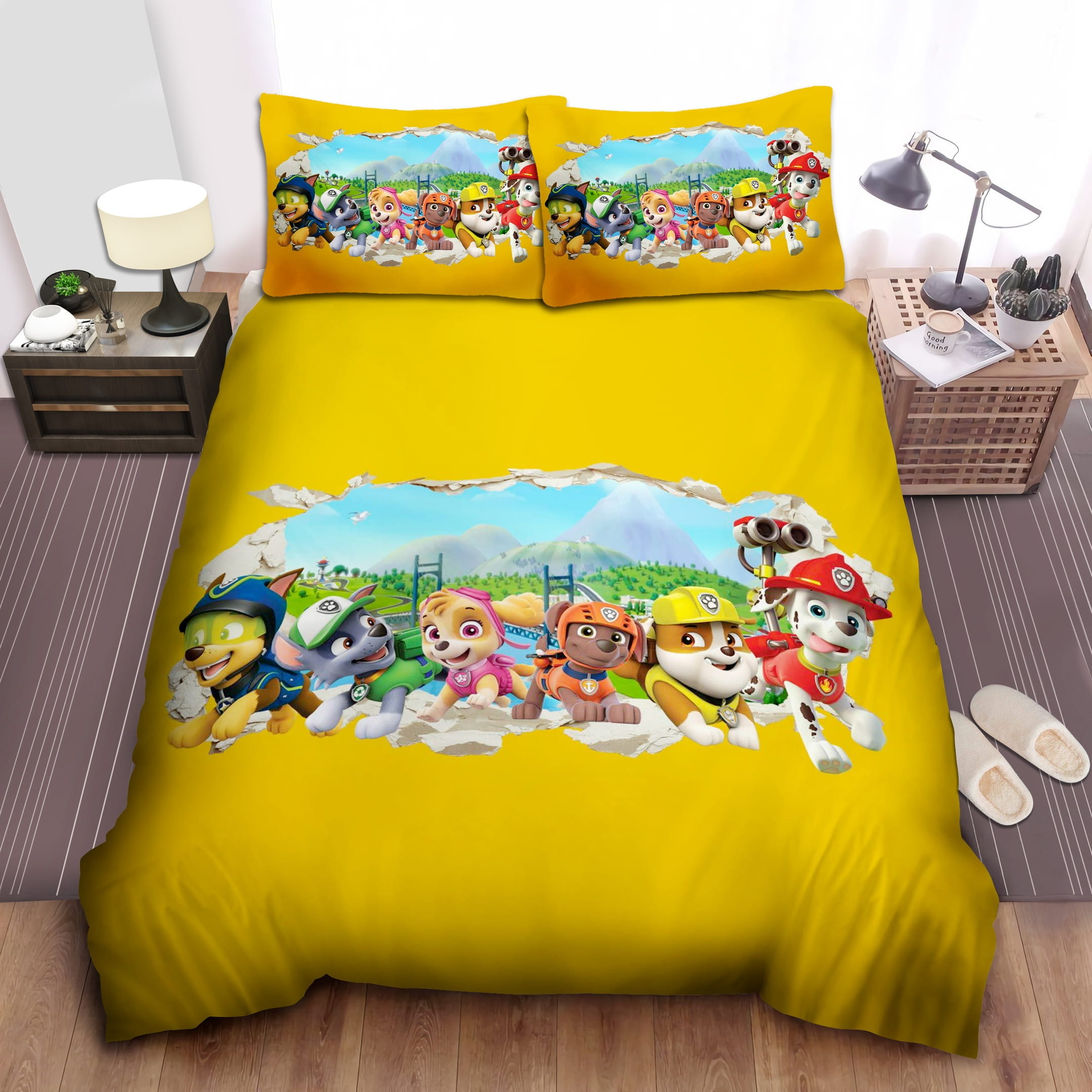 Paw Patrol Bedding Sets Duvet Cover, Flatsheet, Pillowcases For Every Bedroom