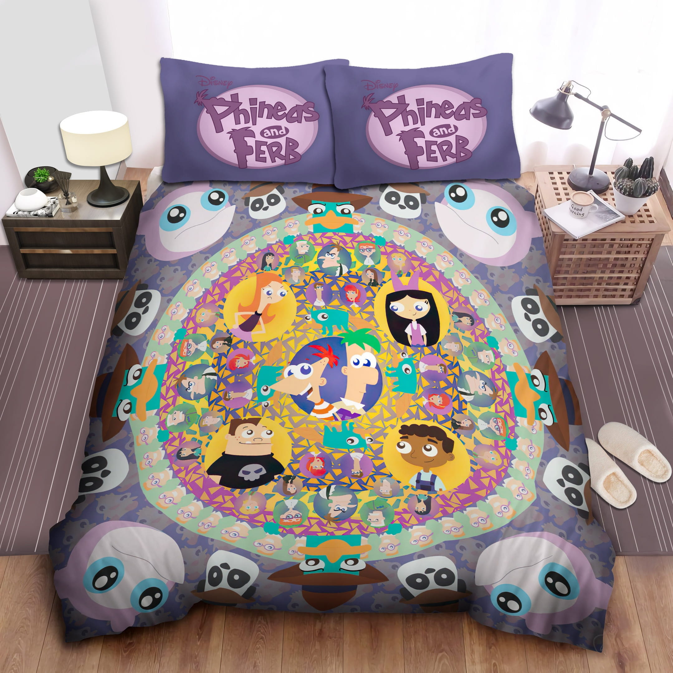 Perry Meap And Peter Panda Bedding Sets Duvet Cover, Flatsheet, Pillowcases For Every Bedroom