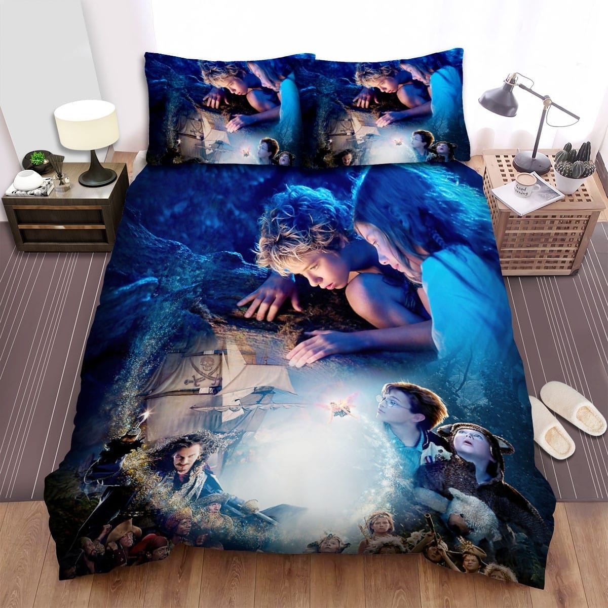 Peter Pan (2003) Movie Art Bedding Sets Duvet Cover, Flatsheet, Pillowcase For Your Lover
