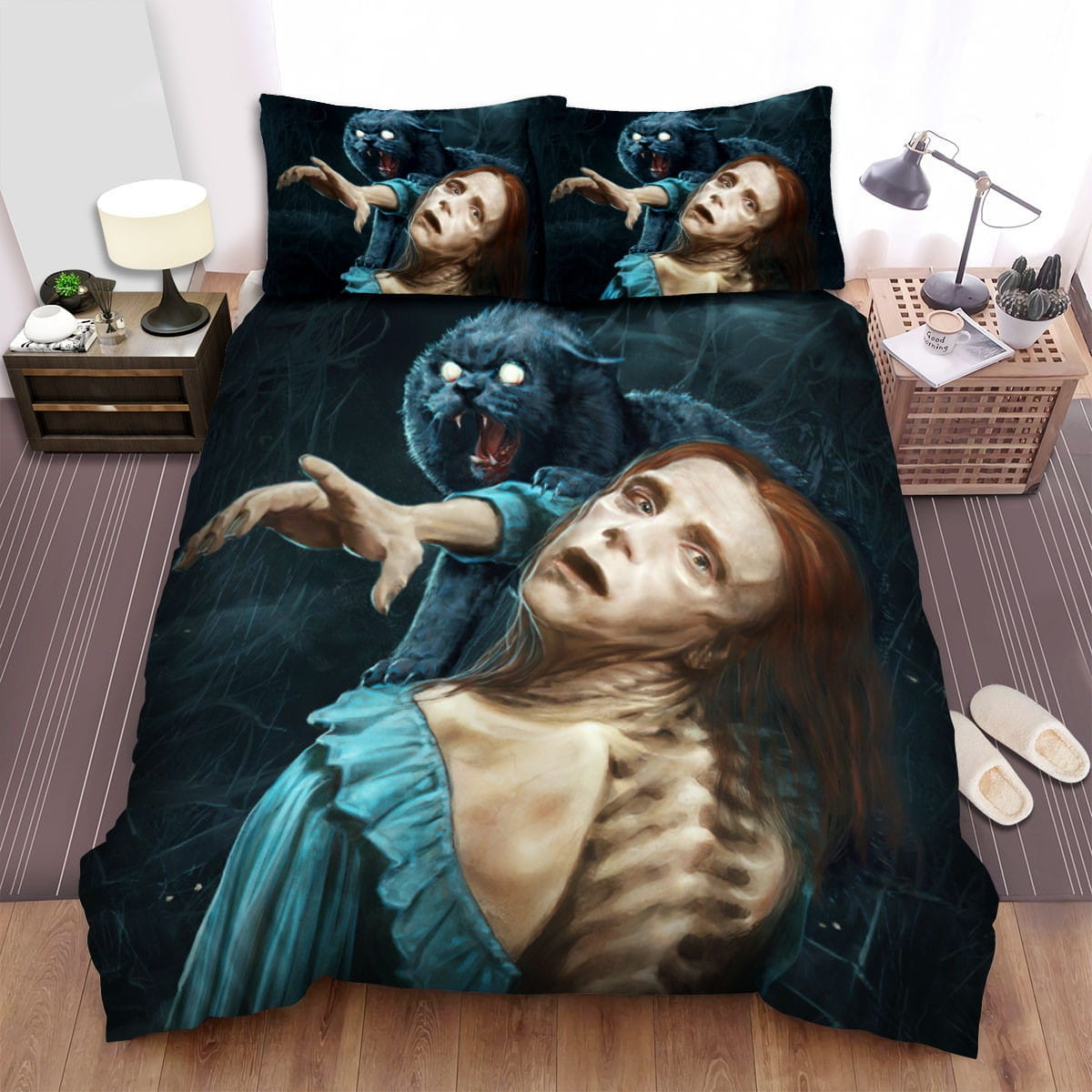 Pet Sematary Attack Bedding Sets Duvet Cover, Flatsheet, Pillowcase For Your Lover