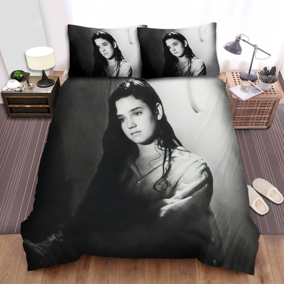 Phenomena Lonely Girl Bedding Set, Gift For Christmas, Birthday, Thanksgiving