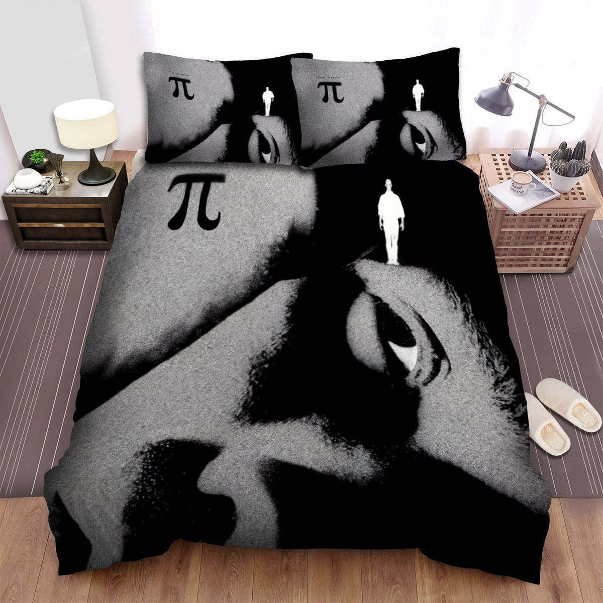 Pi (1998) Eyes Bedding Sets Duvet Cover, Flatsheet, Pillowcases Perfect Gift For Fans