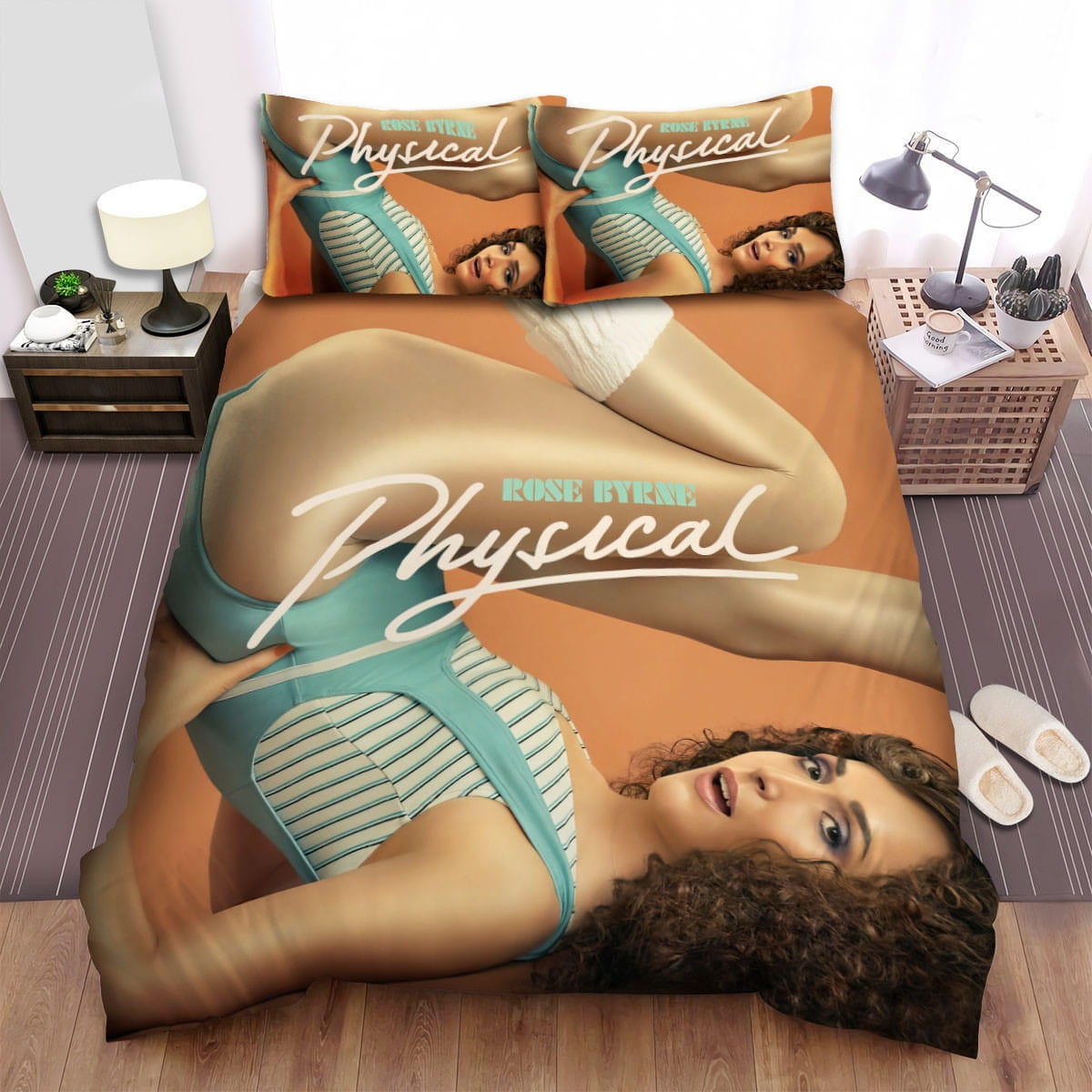 Physical Rose Byrne Bedding Sets Duvet Cover, Flatsheet, Pillowcases For Every Bedroom