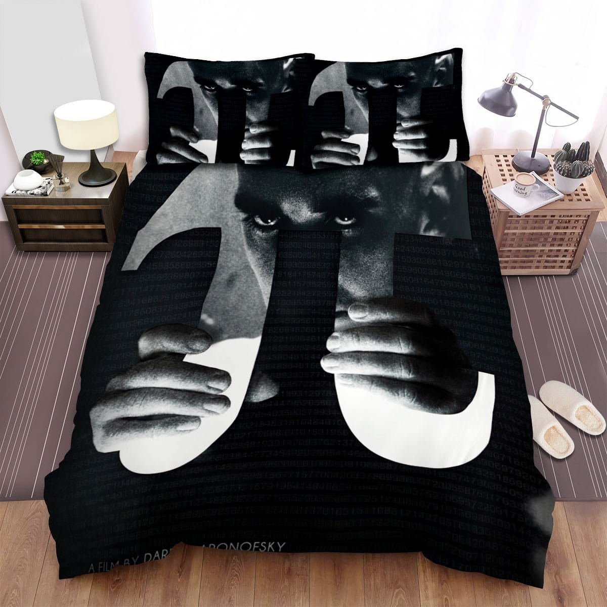 Pi (1998) Hold Pi Bedding Sets Duvet Cover, Flatsheet, Pillowcases Perfect Gift For Fans
