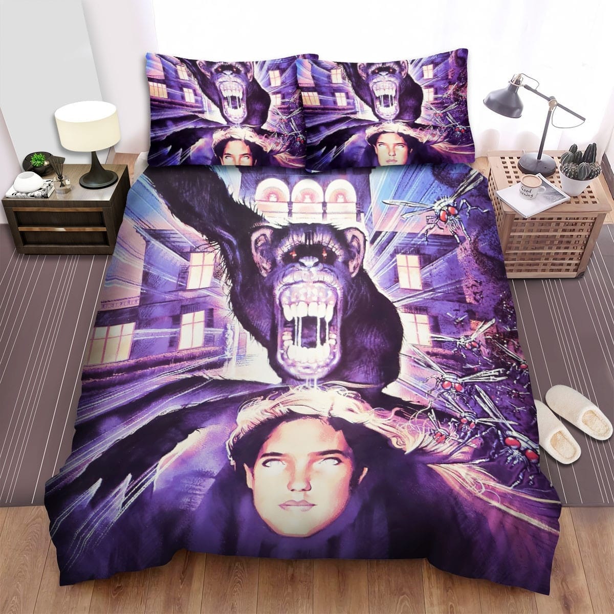 Phenomena Angry Monkey Bedding Sets Duvet Cover, Flatsheet, Pillowcases For Every Bedroom
