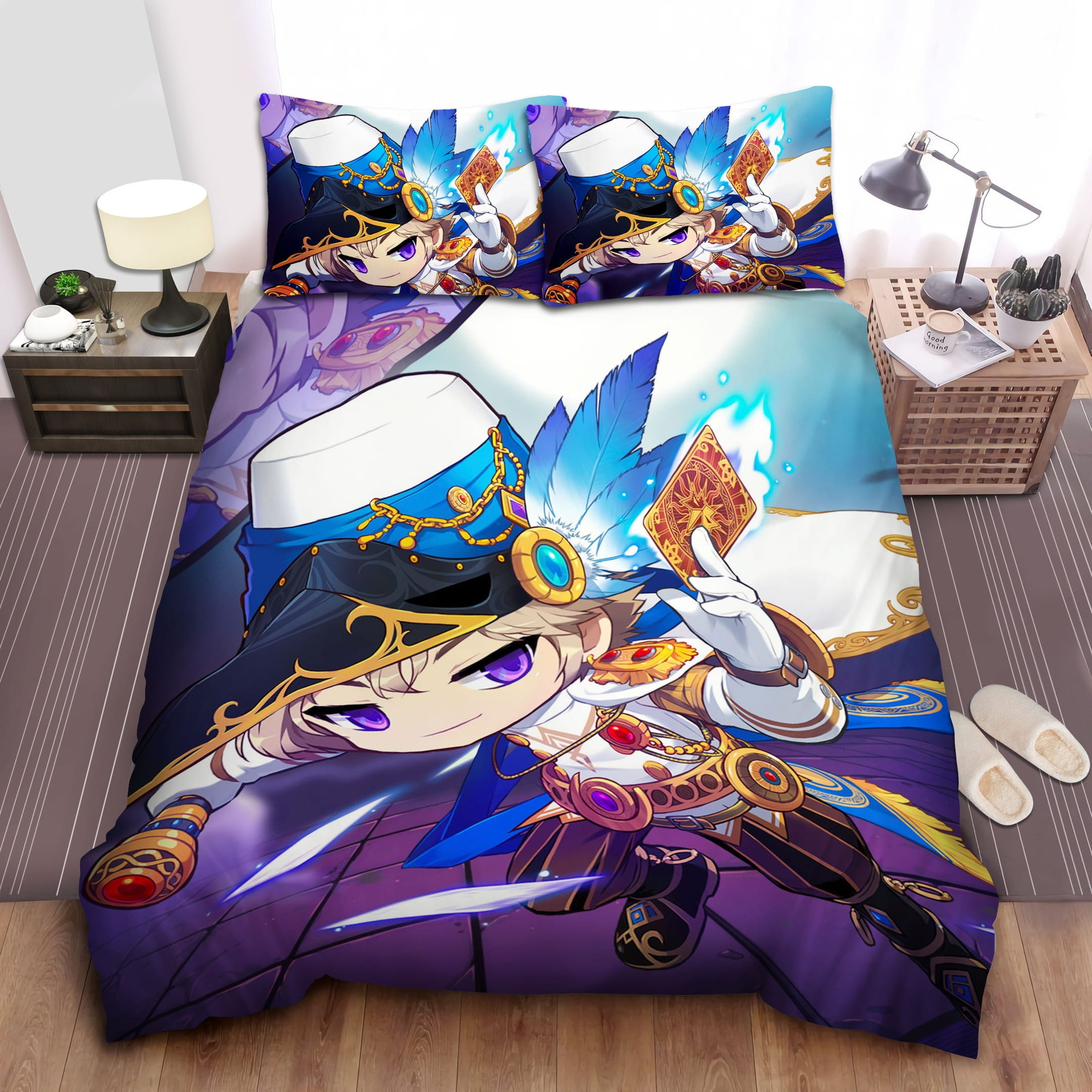 Phantom Maplestory Bedding Sets Duvet Cover, Flatsheet, Pillowcase For Your Lover