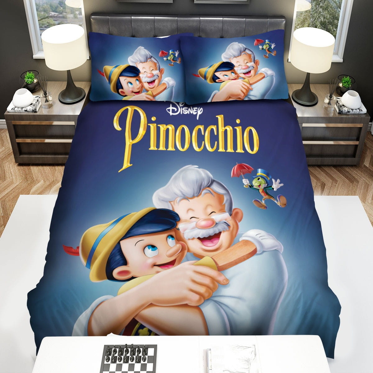 Pinocchio Movie Characters Bedding Sets Duvet Cover, Flatsheet, Pillowcases For Every Bedroom