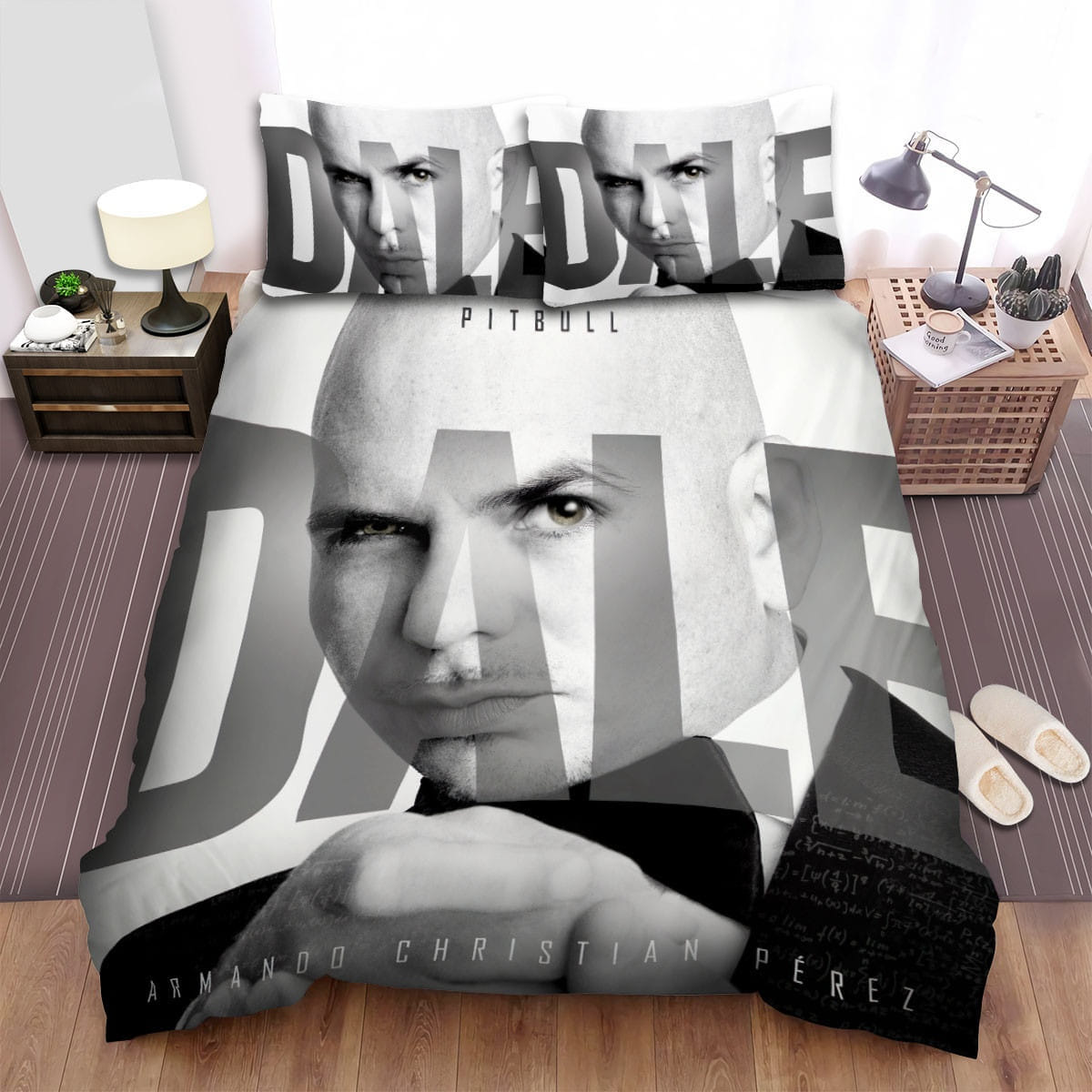Pitbull Dale Cover Bedding Sets Duvet Cover, Flatsheet, Pillowcases Perfect Gift For Fans