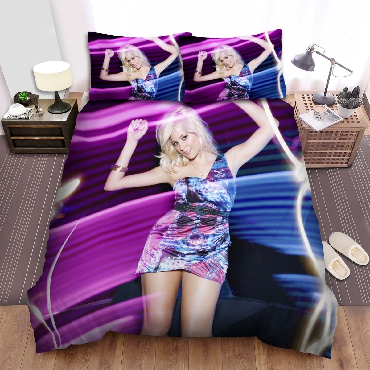 Pixie Lott Photoshoot 8 Bedding Sets, Flatsheet Gift For Wife, Husband, Besties