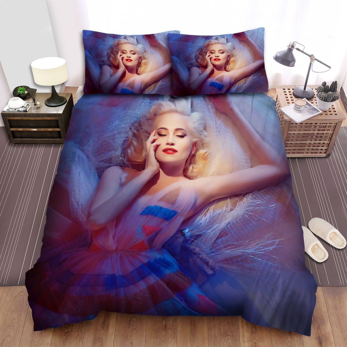 Pixie Lott Photoshoot 4 Bedding Sets Duvet Cover, Flatsheet, Pillowcase For Your Lover