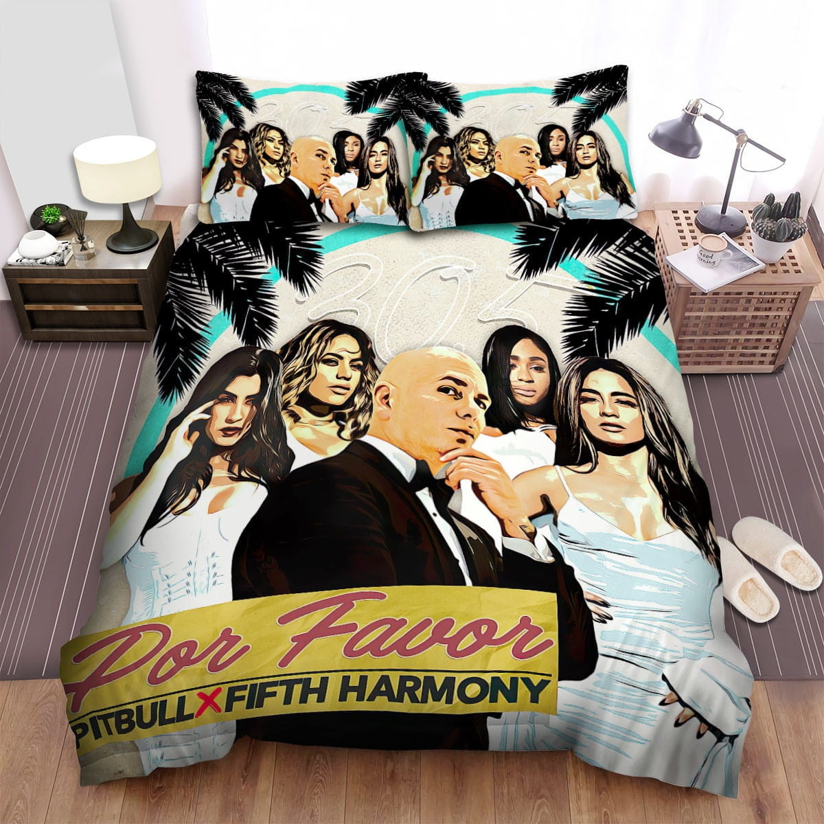 Pitbull Por Favor Bedding Sets, Flatsheet Gift For Wife, Husband, Besties