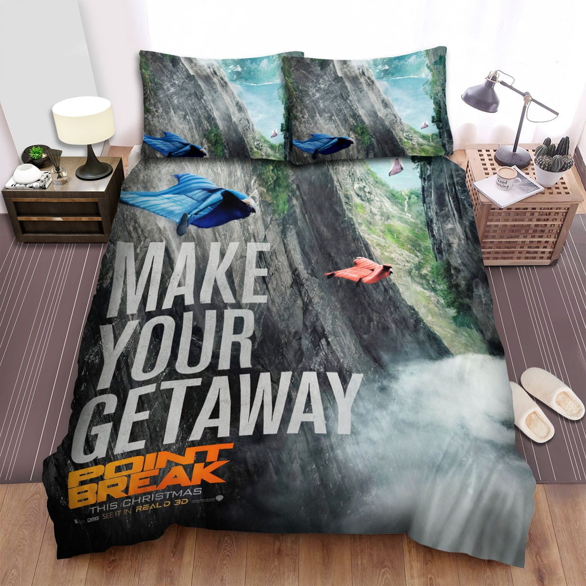 Point Break Movie Poster 5 Bedding Sets Duvet Cover, Flatsheet, Pillowcases For Every Bedroom