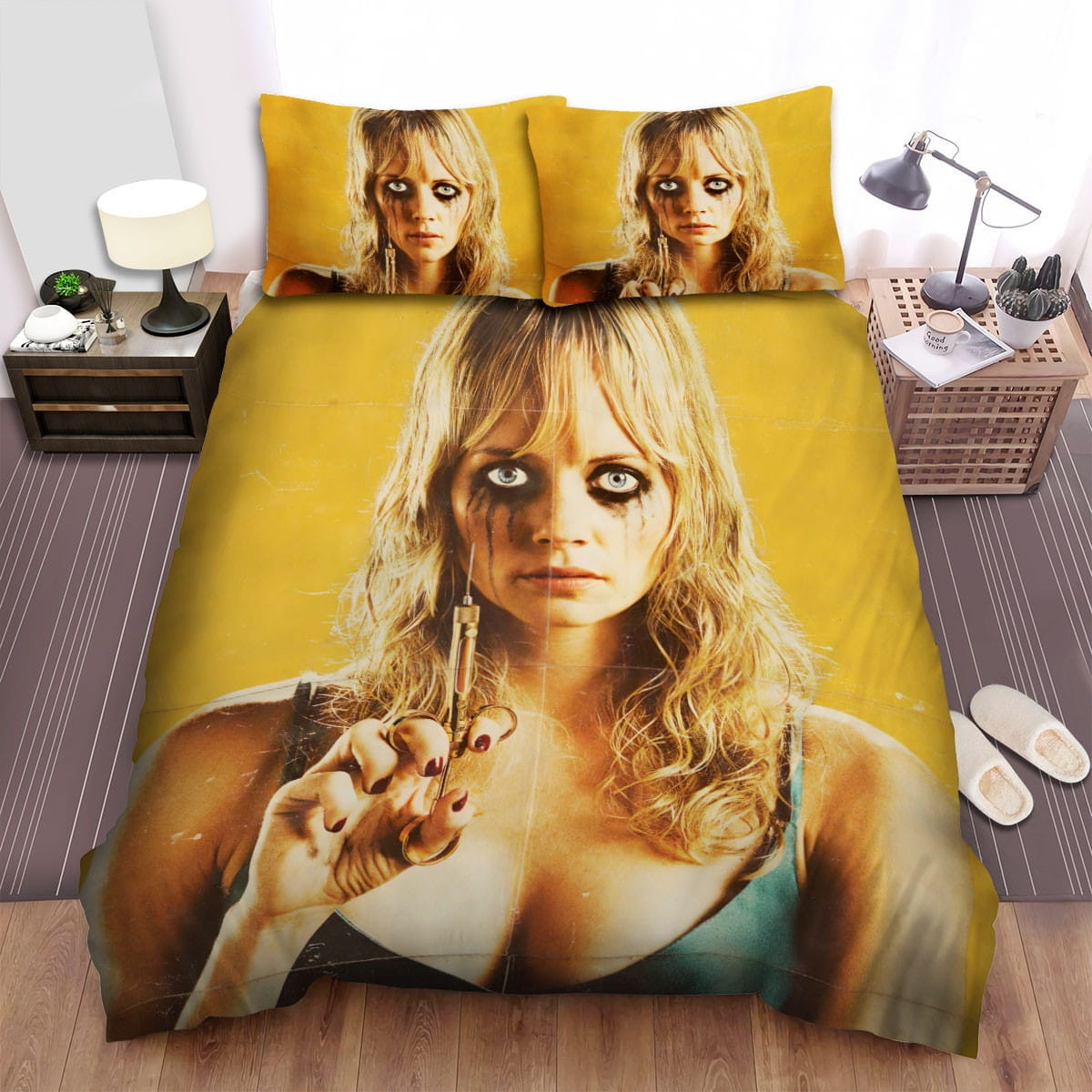 Planet Terror Eyes Bedding Sets, Flatsheet Gift For Christmas, Thanksgiving, Halloween