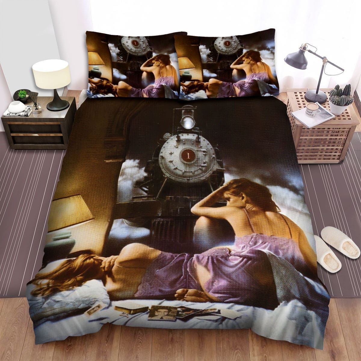 Poco Inamorata Decorative Bedding Sets with Duvet Cover, Flatsheet, Pillowcases