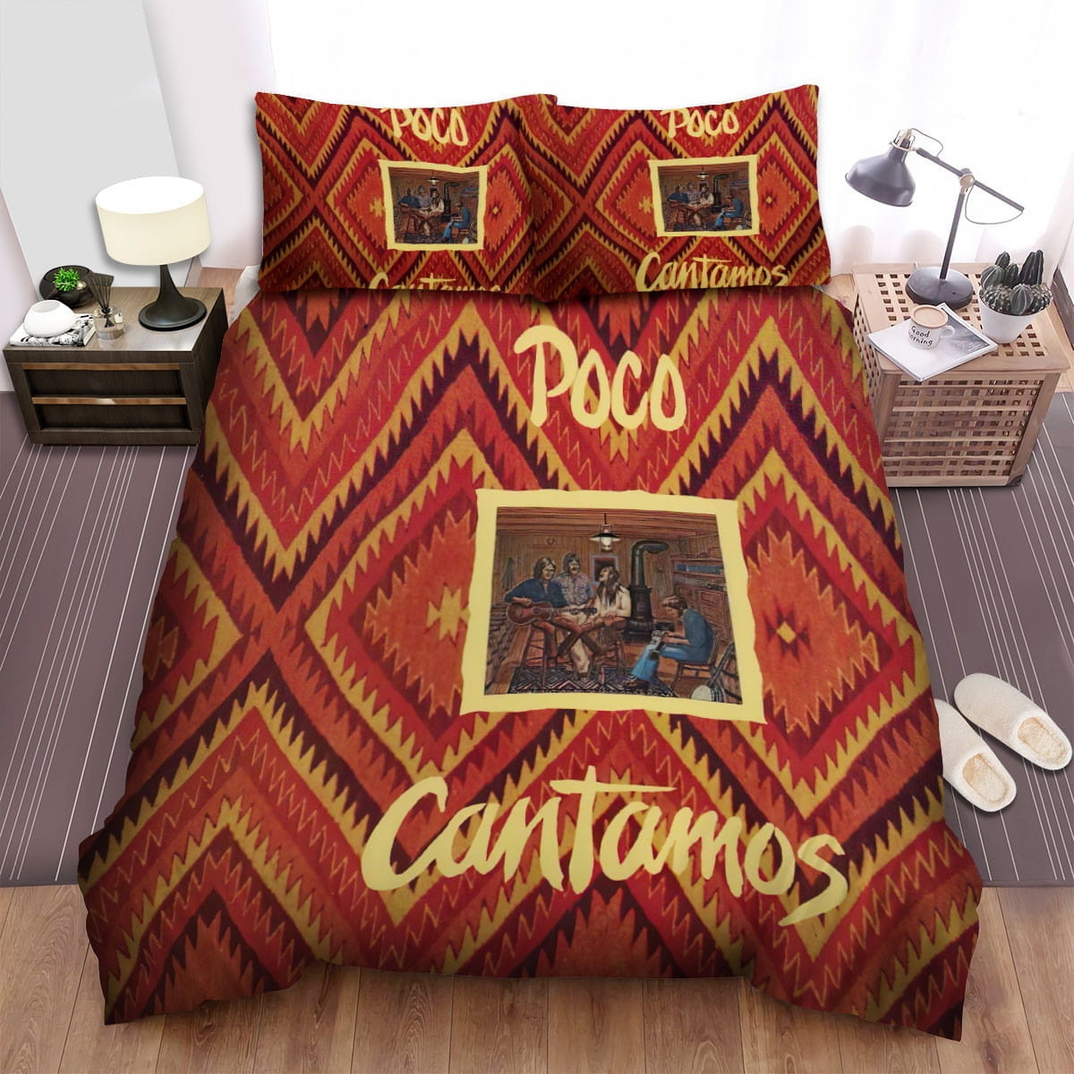 Poco Cantamos Bedding Sets Duvet Cover, Flatsheet, Pillowcase For Your Lover