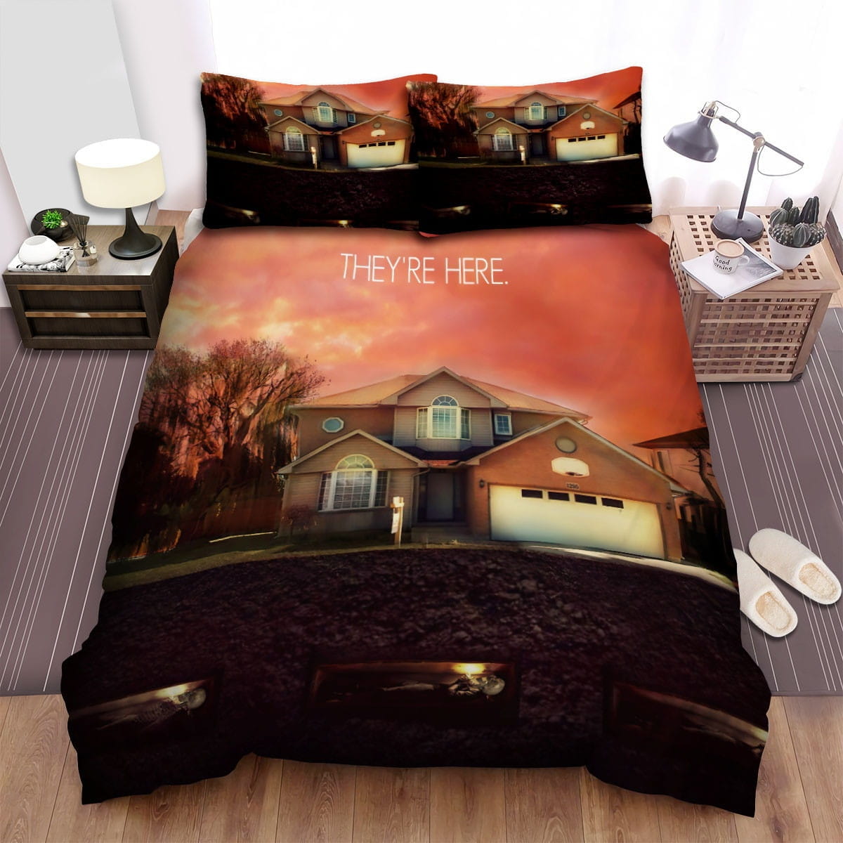 Poltergeist (2015) House Bedding Sets, Flatsheet Gift For Christmas, Thanksgiving, Halloween