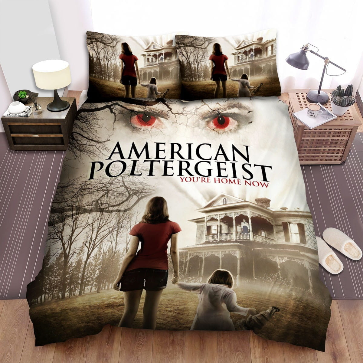 Poltergeist (2015) Poster Bedding Set, Gift For Christmas, Birthday, Thanksgiving