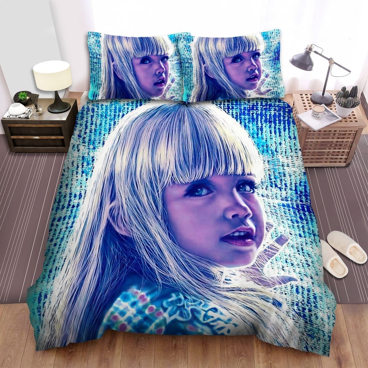 Poltergeist Little Girl Bedding Sets Duvet Cover, Flatsheet, Pillowcases Perfect Gift For Fans