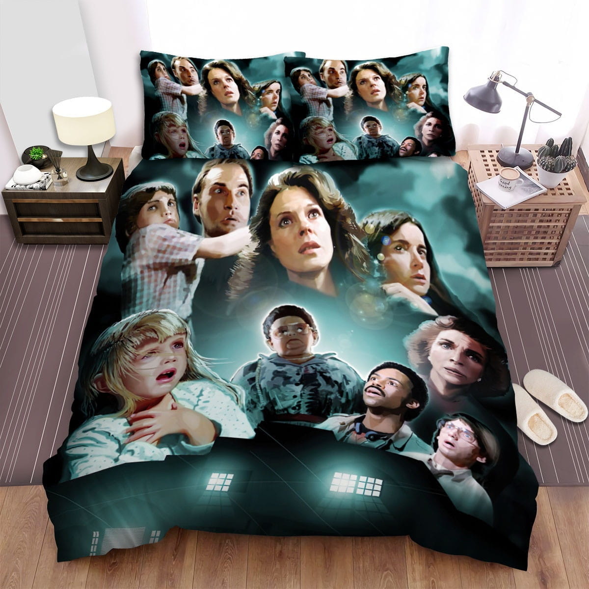 Poltergeist Scared Bedding Sets, Flatsheet Gift For Wife, Husband, Besties