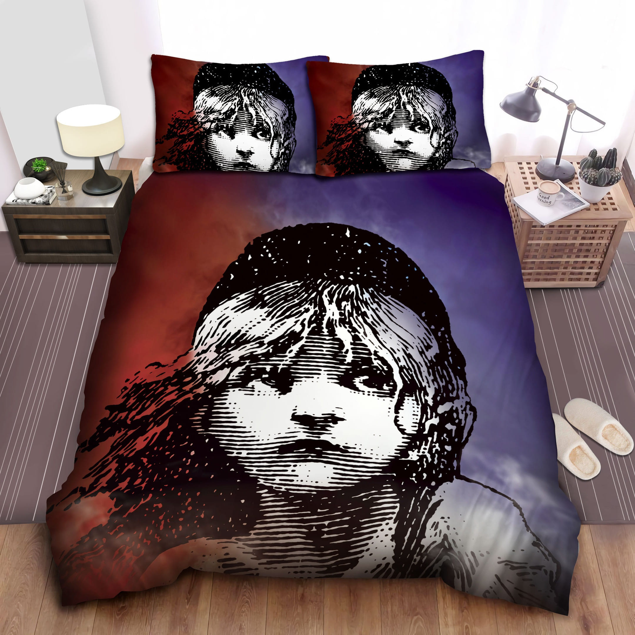Poor Little Girl Bedding Sets, Flatsheet Gift For Wife, Husband, Besties