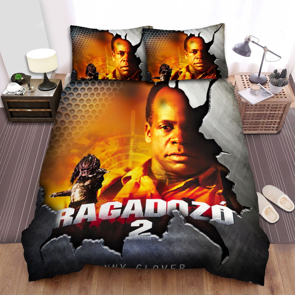Predator 2 Lead Actor Bedding Sets Duvet Cover, Flatsheet, Pillowcase For Your Lover