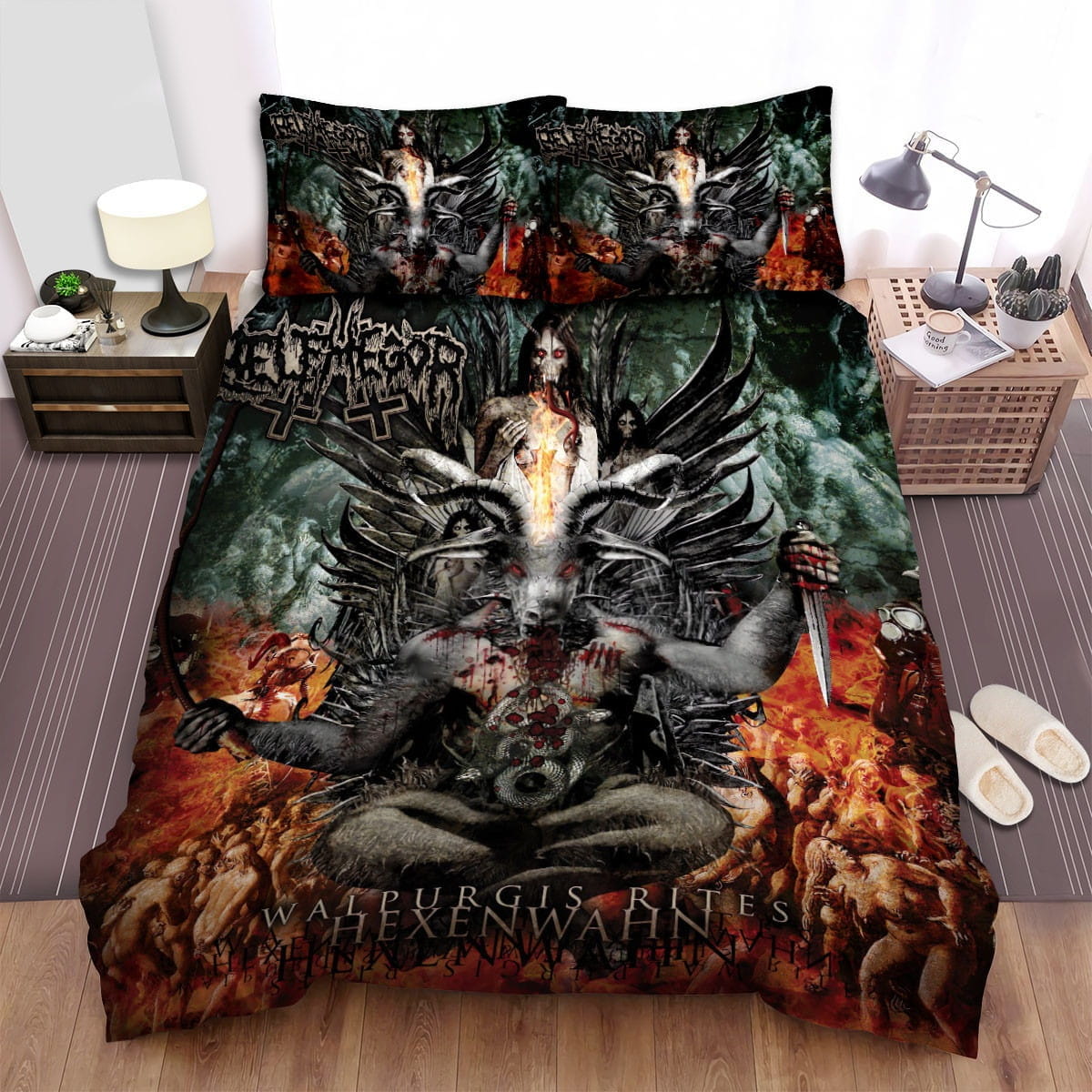 Possessed Band Hell Bedding Sets Duvet Cover, Flatsheet, Pillowcase For Your Lover