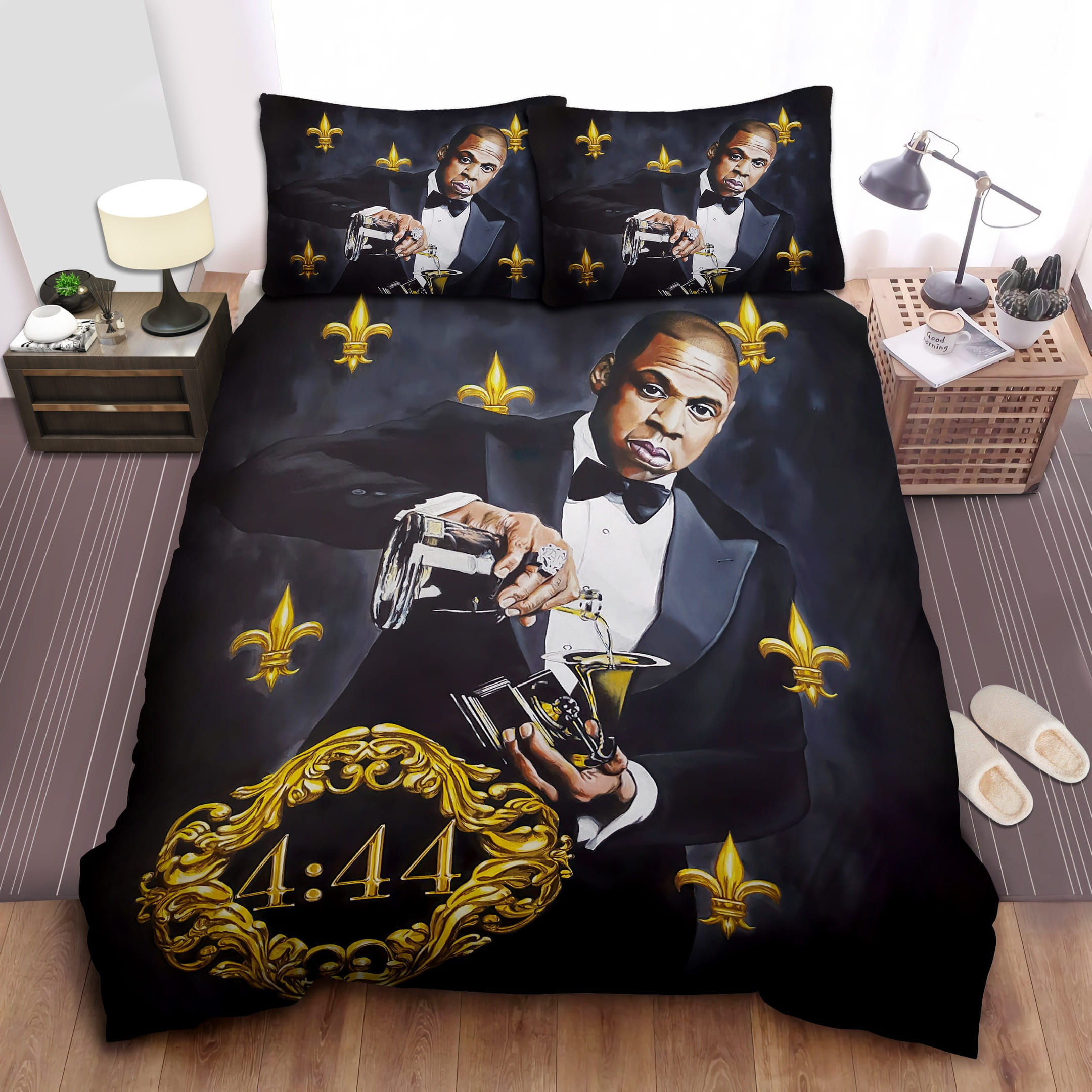 Pouring Wine Into Grammy Bedding Sets Duvet Cover, Flatsheet, Pillowcases For Every Bedroom