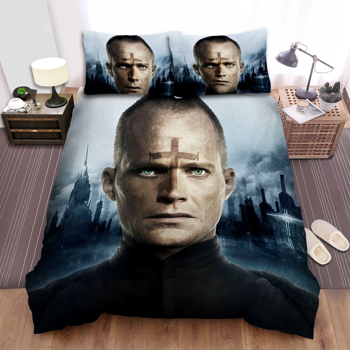 Priest Movie Poster 3 Decorative Bedding Sets with Duvet Cover, Flatsheet, Pillowcases