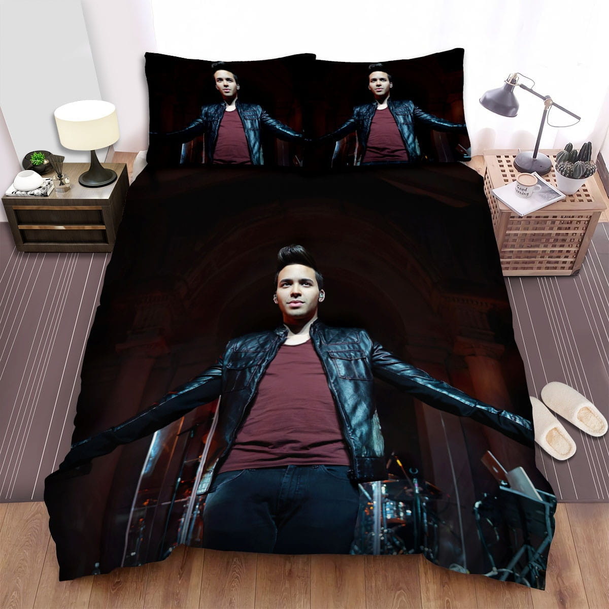Prince Royce Live Bedding Sets Duvet Cover, Flatsheet, Pillowcases Perfect Gift For Fans