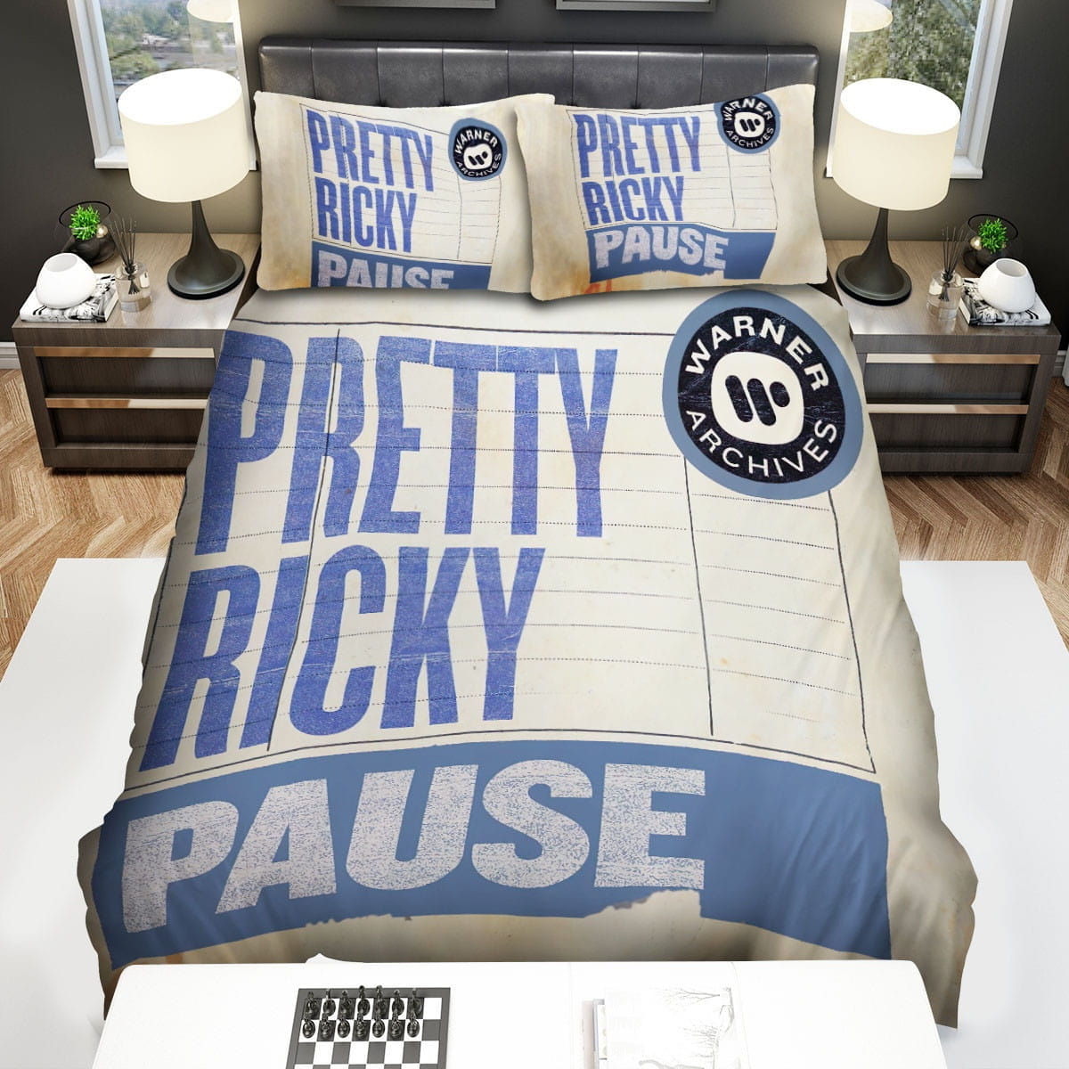 Pretty Ricky Pause Bedding Sets Duvet Cover, Flatsheet, Pillowcases For Every Bedroom