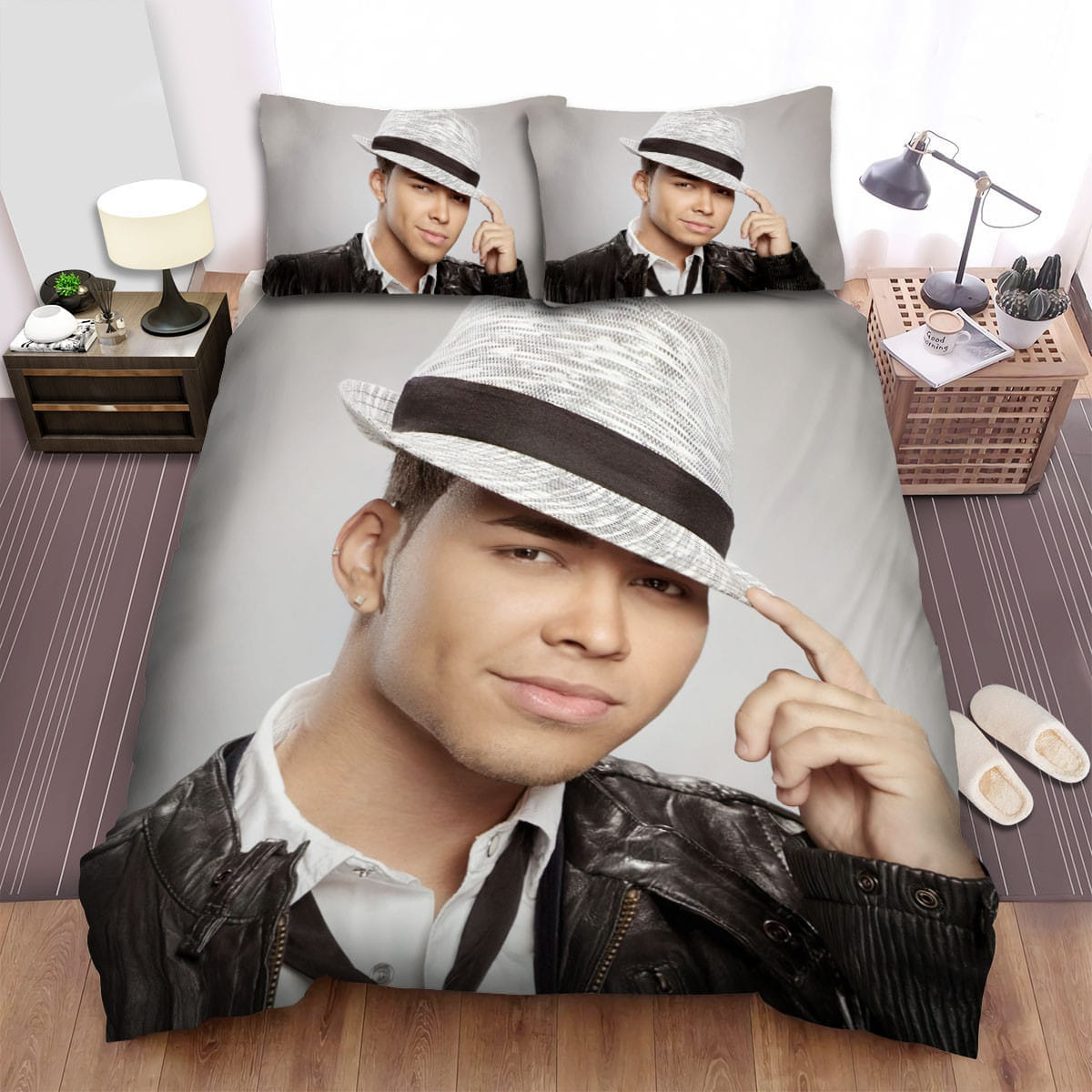 Prince Royce Styles 2 Bedding Set, Gift For Christmas, Birthday, Thanksgiving