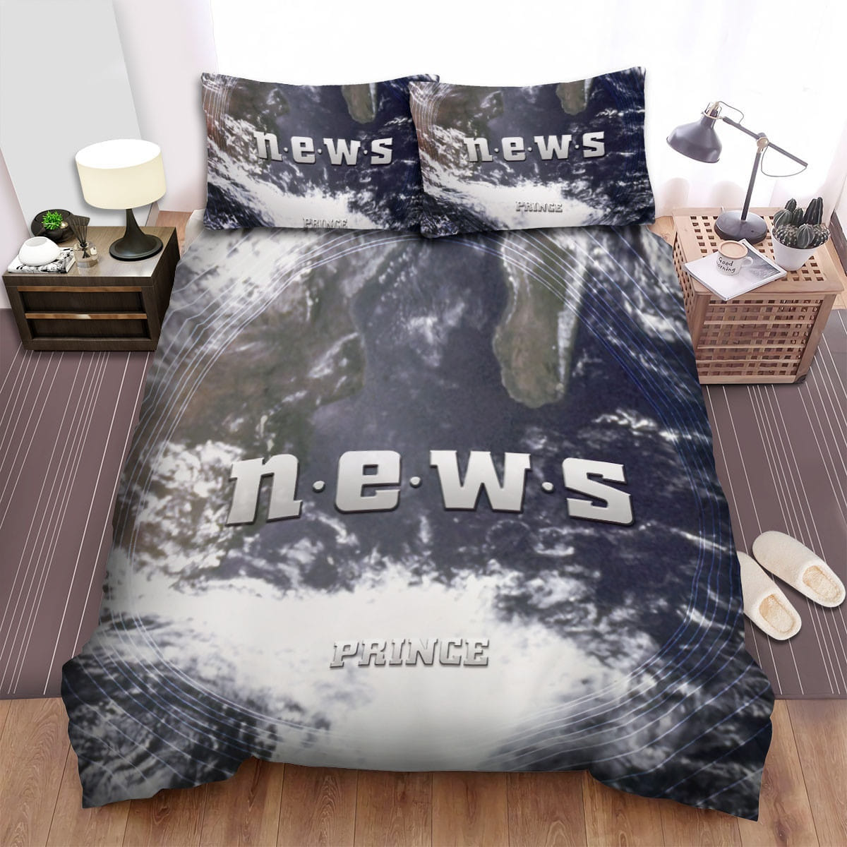Prince News Album Cover Bedding Sets Duvet Cover, Flatsheet, Pillowcases Perfect Gift For Fans