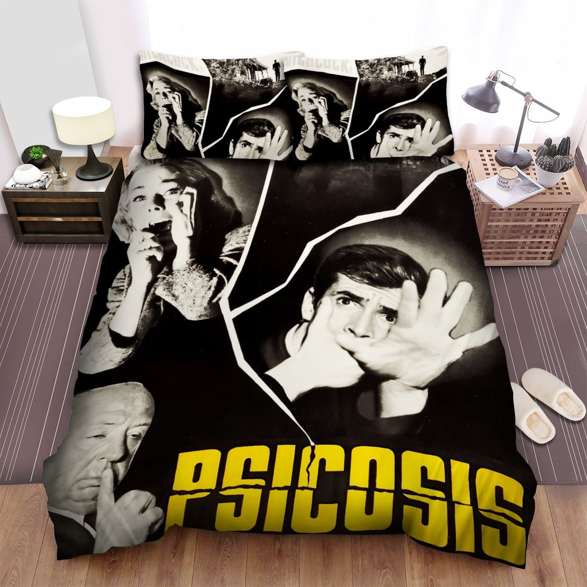 Psycho (1960) Scared Bedding Sets Duvet Cover, Flatsheet, Pillowcases For Every Bedroom