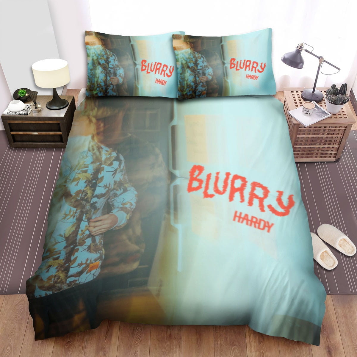 Puddle Of Mudd Burry Bedding Sets, Flatsheet Gift For Christmas, Thanksgiving, Halloween