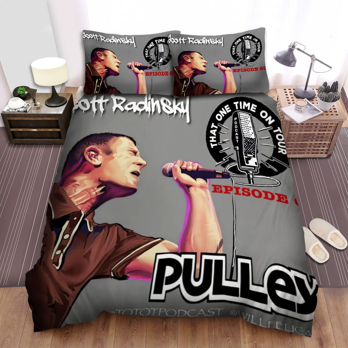 Pulley Photo Cover Bedding Sets, Flatsheet Gift For Christmas, Thanksgiving, Halloween