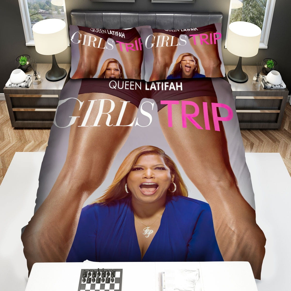 Queen Latifah Girls Trip Bedding Sets Duvet Cover, Flatsheet, Pillowcase For Your Lover